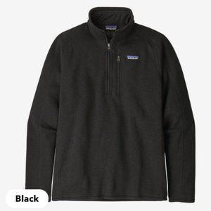 Patagonia, men’s better sweater, quarter zip fleece XL